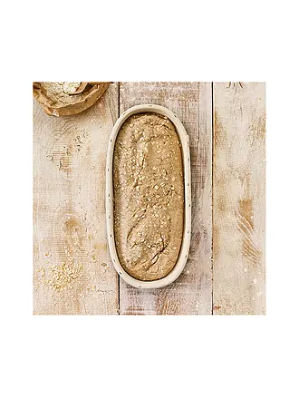 RBV BIRKMANN | Cesta de fermentación oblonga de 30 cm 1 kg Peddinge natural | 